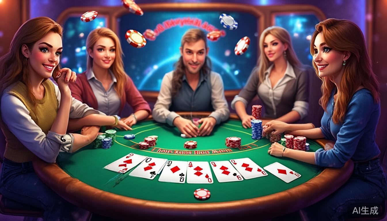 2026棋牌推荐：百人德州在线扑克，真人玩家智能匹配