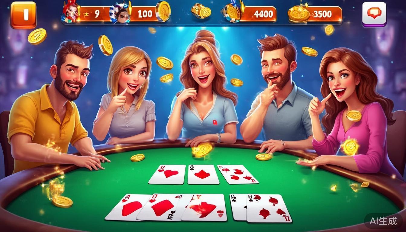 百人金花棋牌：高爆率真实玩家，顶级扑克竞技体验