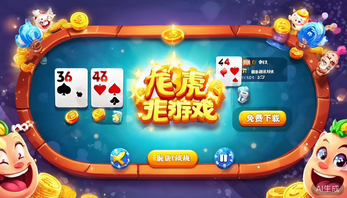 棋牌游戏免费下载，百人龙虎新用