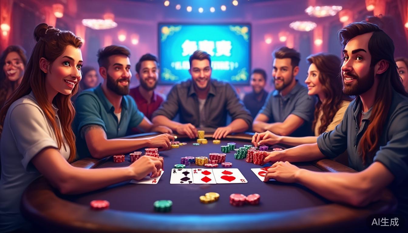 棋牌游戏下载平台：德州免费赛赢